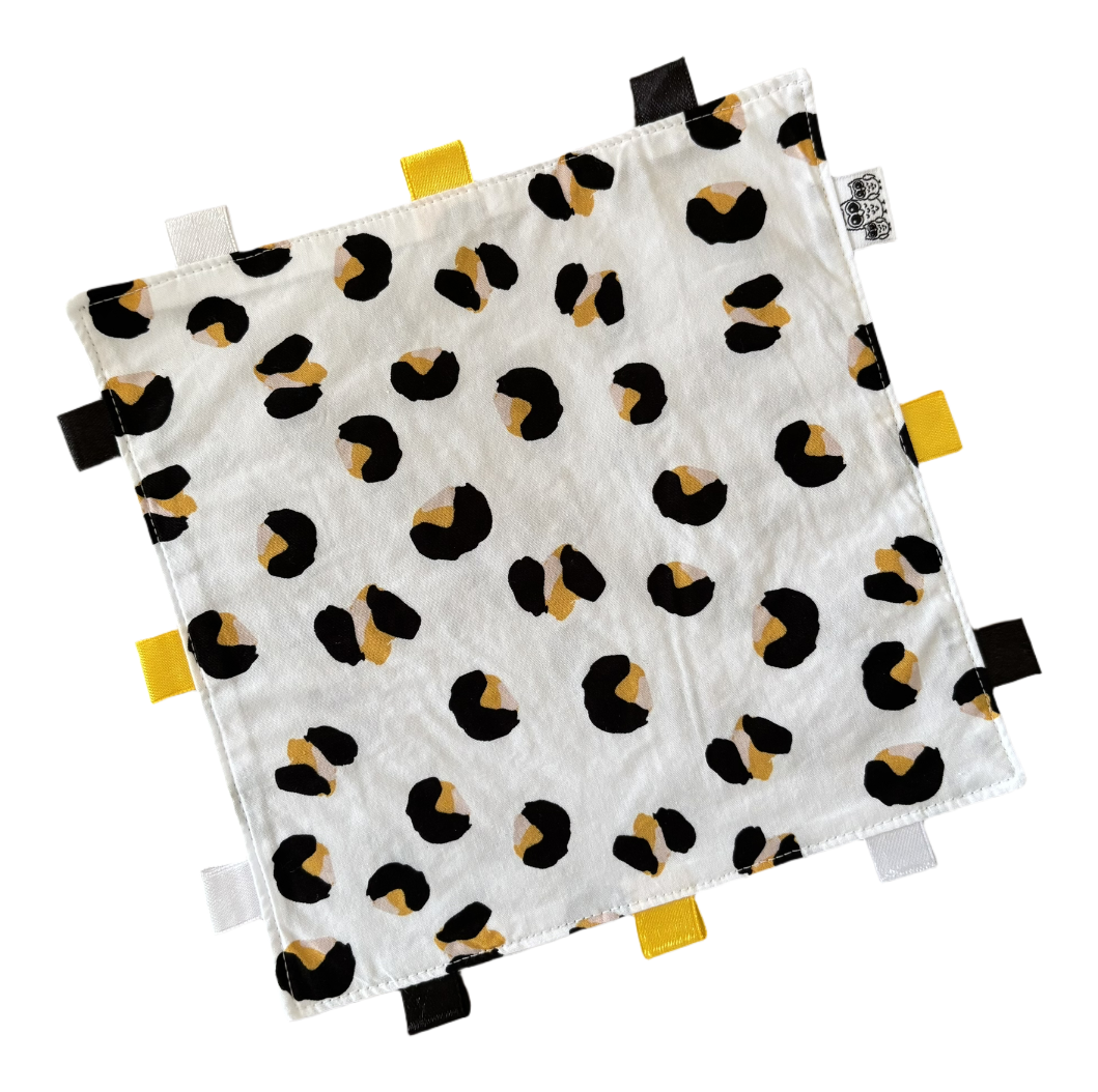 Knisperdoekje panter klein (20x20cm)