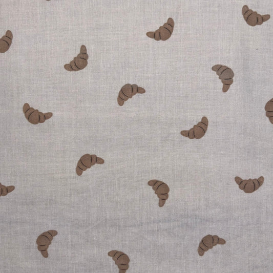 Knisperdoekje croissant klein (20x20cm)