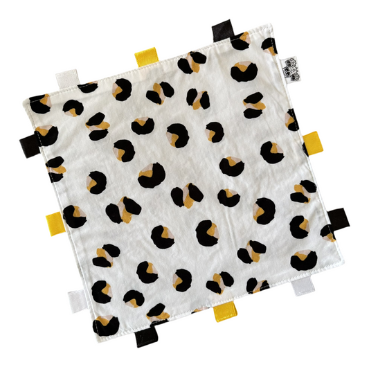 Knisperdoekje panter klein (20x20cm)