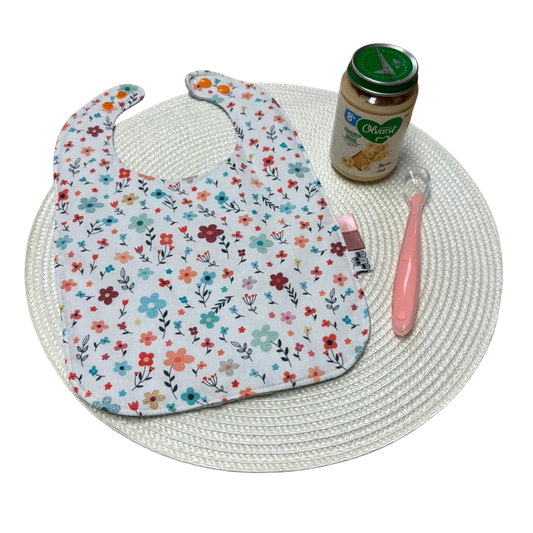 Jonge knoeiers mint bloemen slab